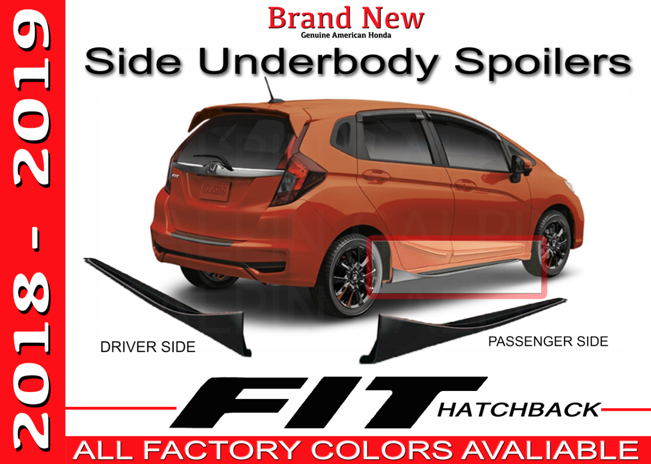 Genuine OEM Honda Fit Parts and Accessories