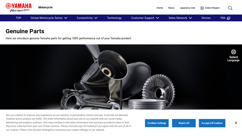 Genuine Parts - Motorcycle