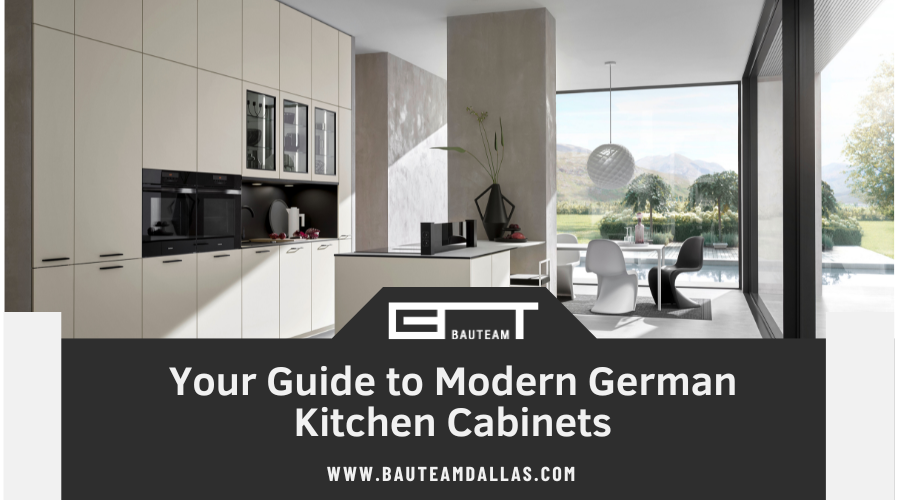 German, Italian, and European Kitchen Cabinets by BauTeam