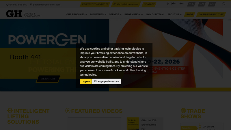 GH crane and hoist manufacturer.