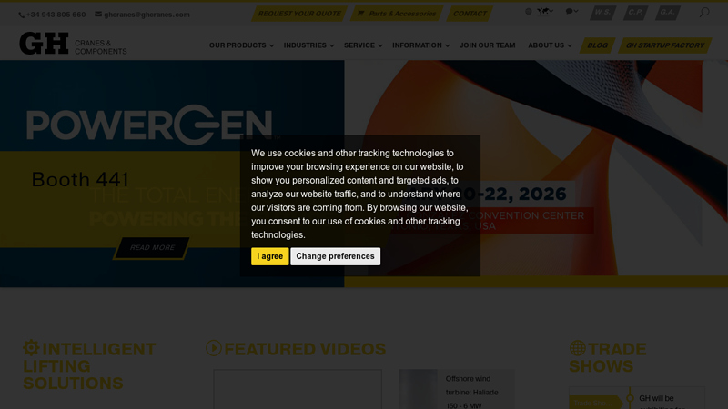 GH crane and hoist manufacturer.