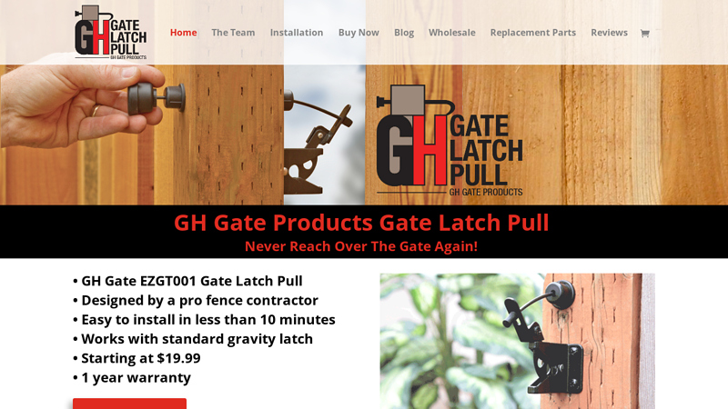 GH Gate Products Gate Latch Pull