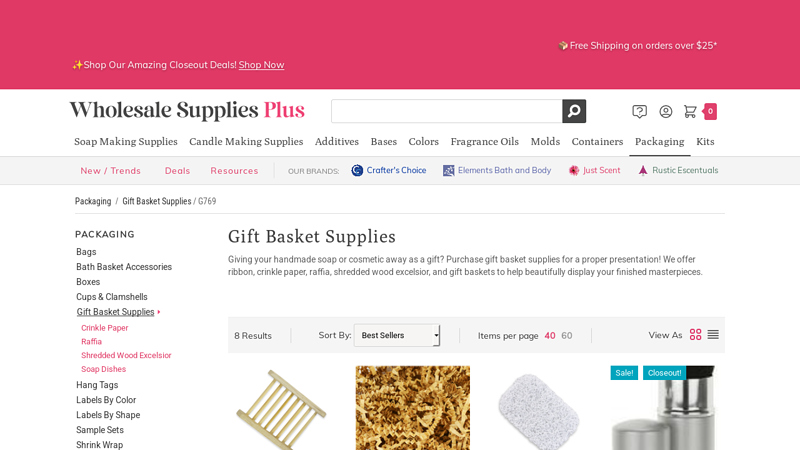 Gift Basket Supplies