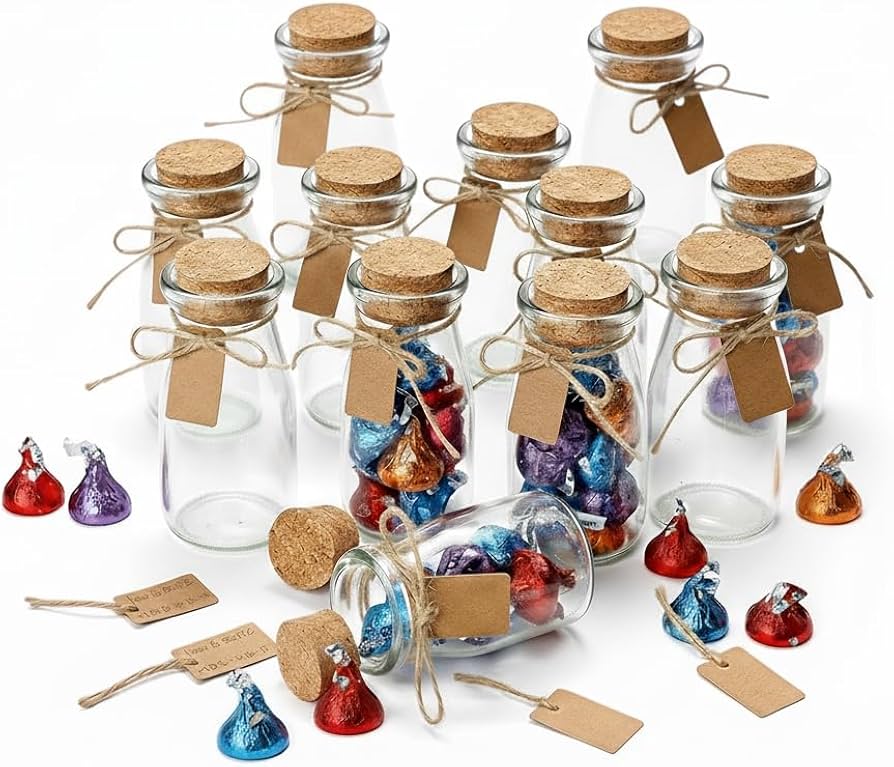 Glass bottles & jars