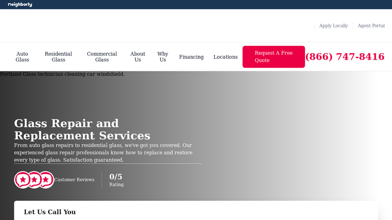 Glass Replacement & Repair