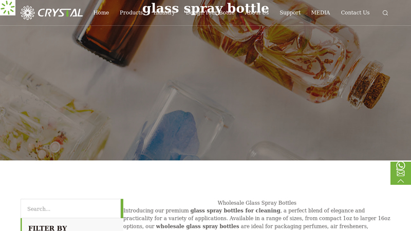 Glass Spray Bottle Wholesale