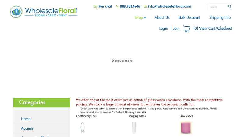 Glass Vase, Flower Vase, & Glass Vases