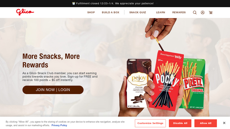 Glico USA Online Store