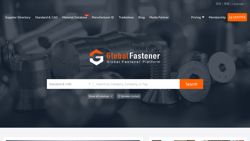 Global Fastener Platform