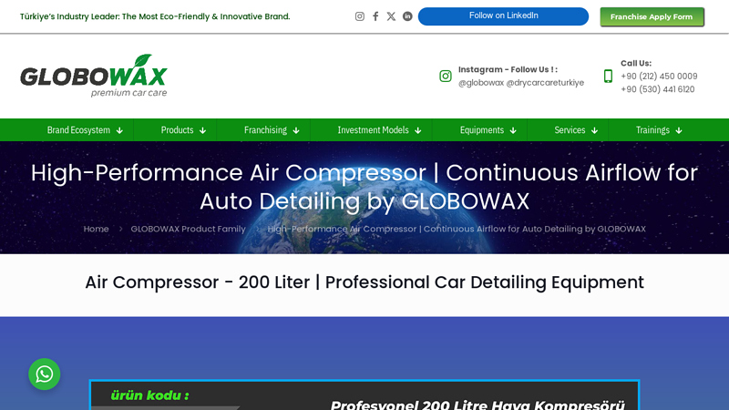 GLOBOWAX Air Compressor