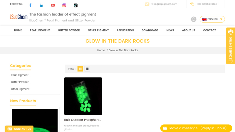 glow in the dark rocks