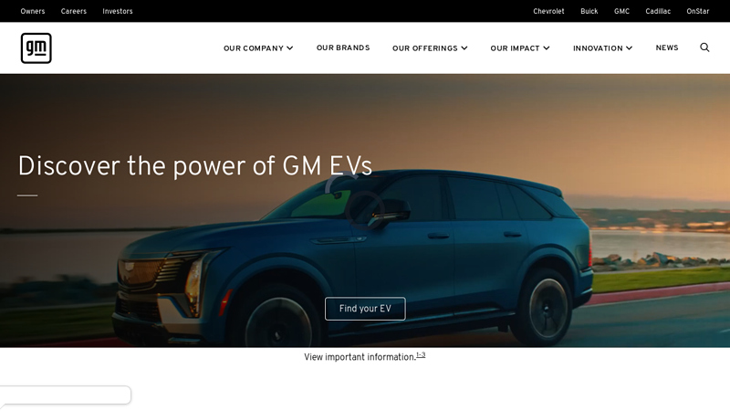 GM Electric Vehicles, Charging & Technology