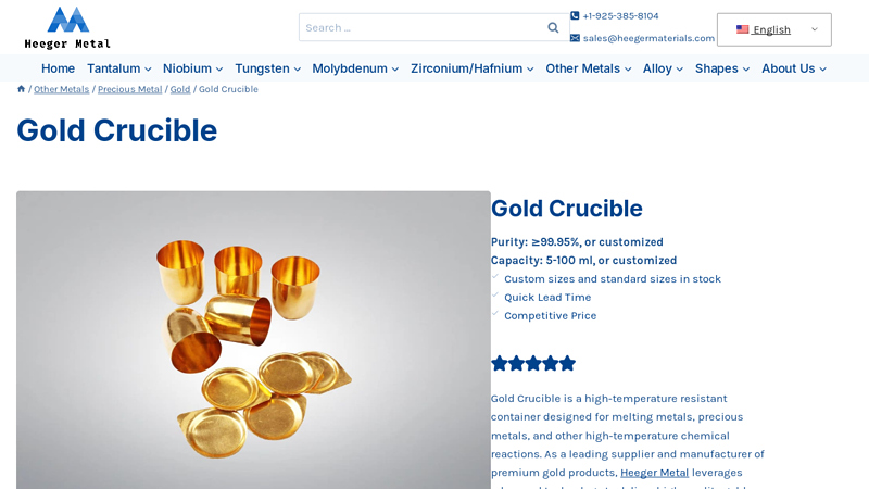 Gold Crucible