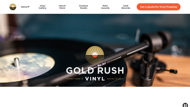 Gold Rush Vinyl: High