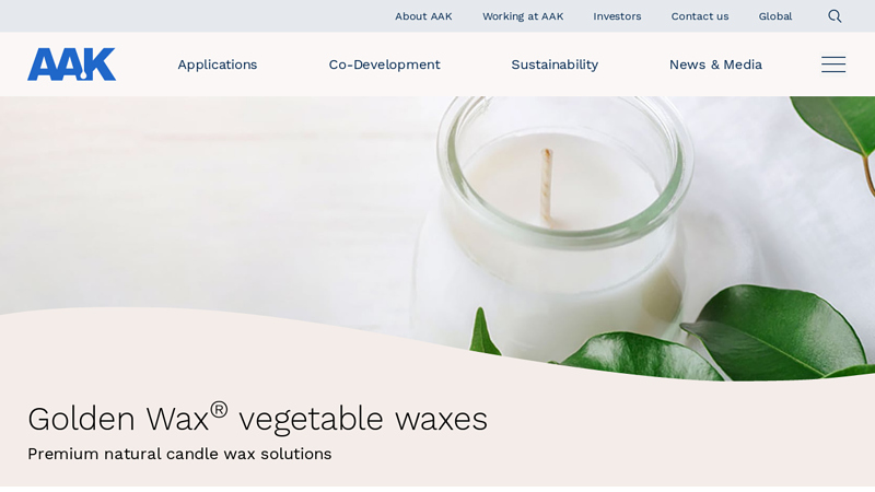 Golden Wax® – premium plant