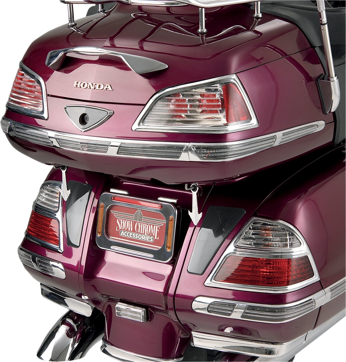 Goldwing GL1800 Parts Accessories Chrome Lights