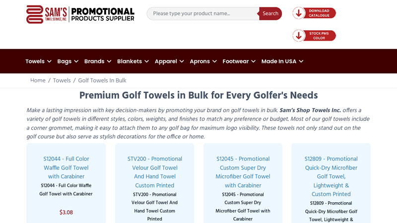 Golf Towels In Bulk