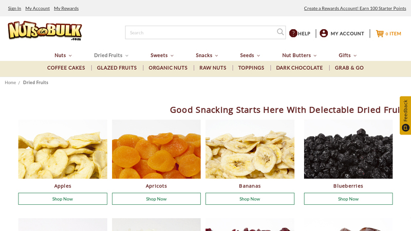 Good Snacking Starts Here With Delectable Dried Fruit.