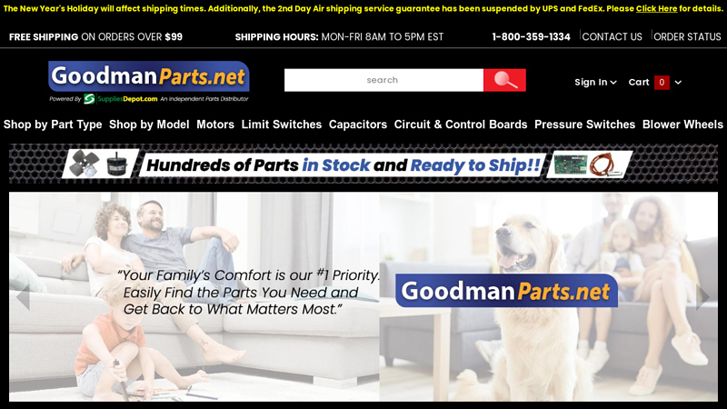 Goodman parts