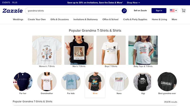 Grandma T-Shirts & T-Shirt Designs custom t-shirts