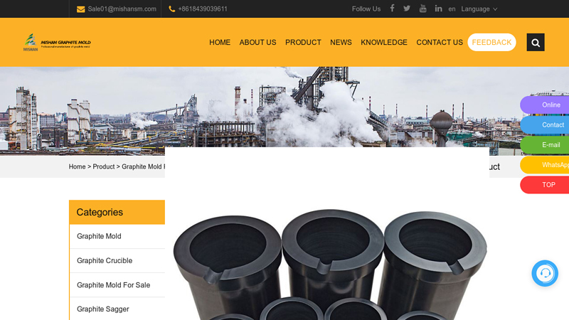 Graphite Crucible For Melting Gold