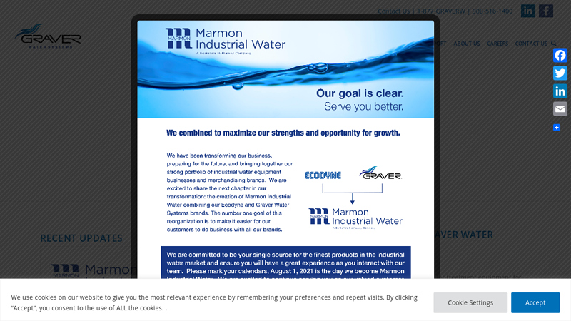 Graver Water Industrial Water Treatment Systems for Power