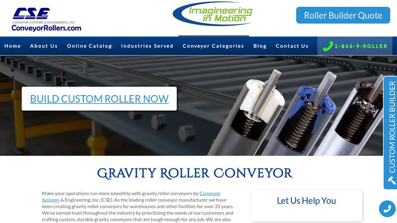 Gravity Conveyor Roller