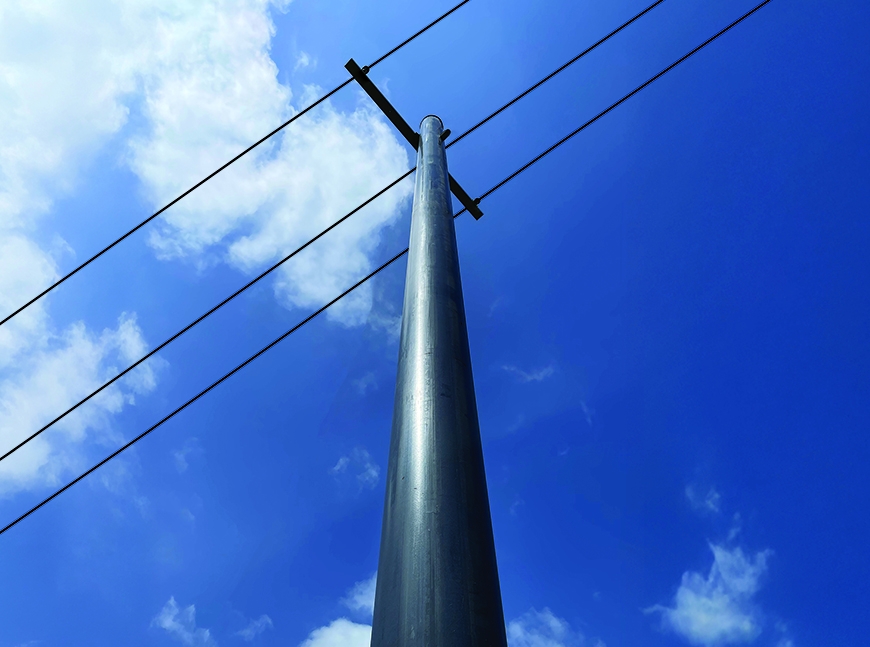 GridCore™ Composite Utility Poles