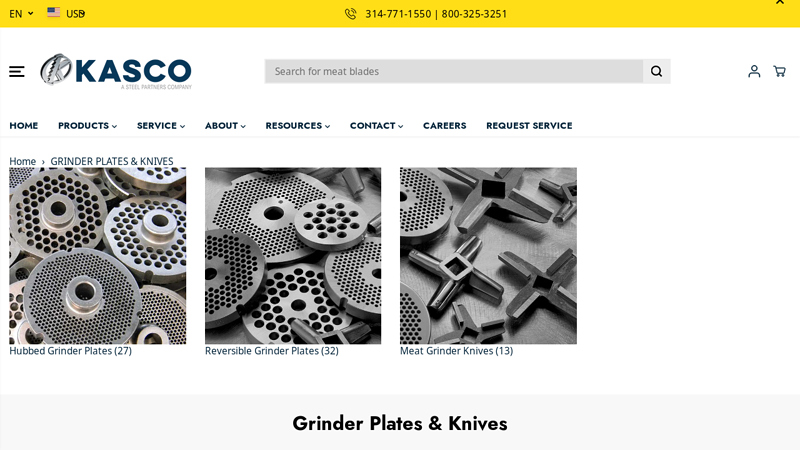 Grinder Plates & Knives