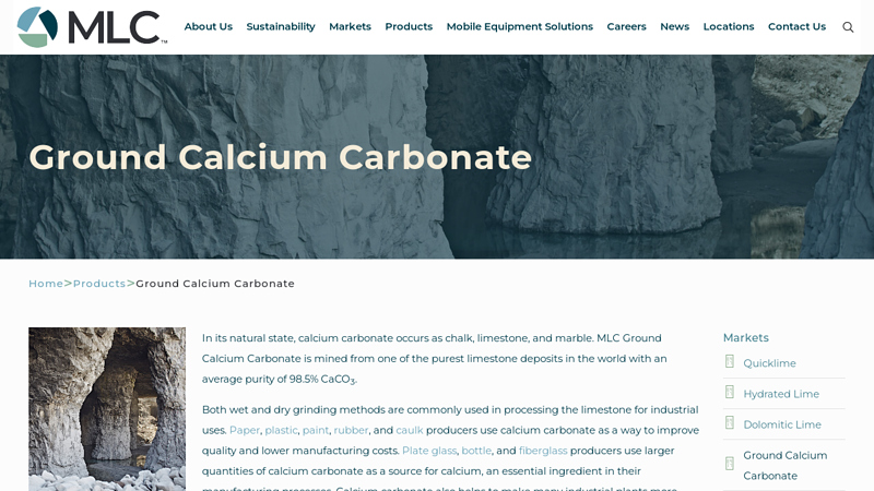 Ground Calcium Carbonate