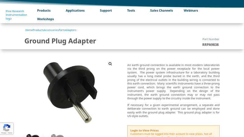 Ground Plug Adapter