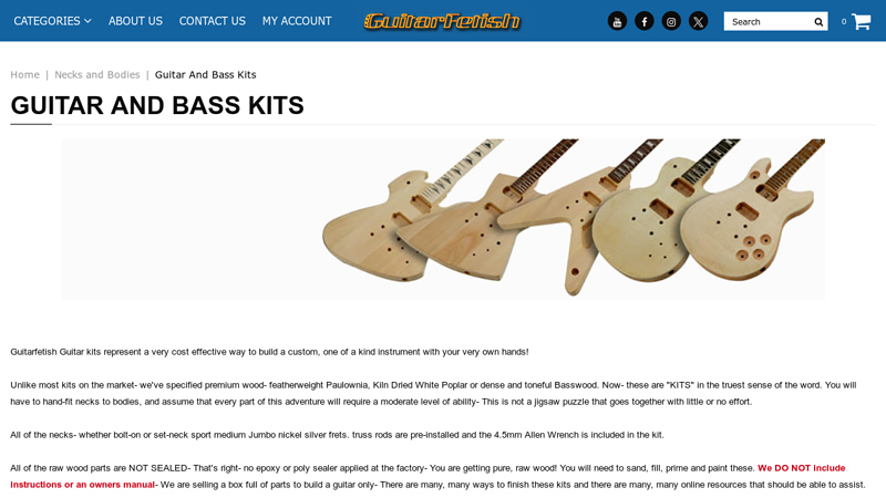 Guitar And Bass Kits