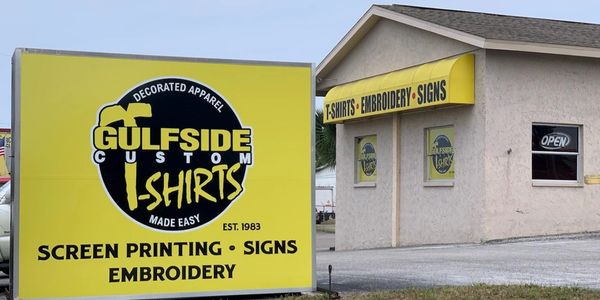 Gulfside Embroidery & Print LLC custom t-shirts