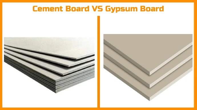 Gypsum Boards vs Cement Boards