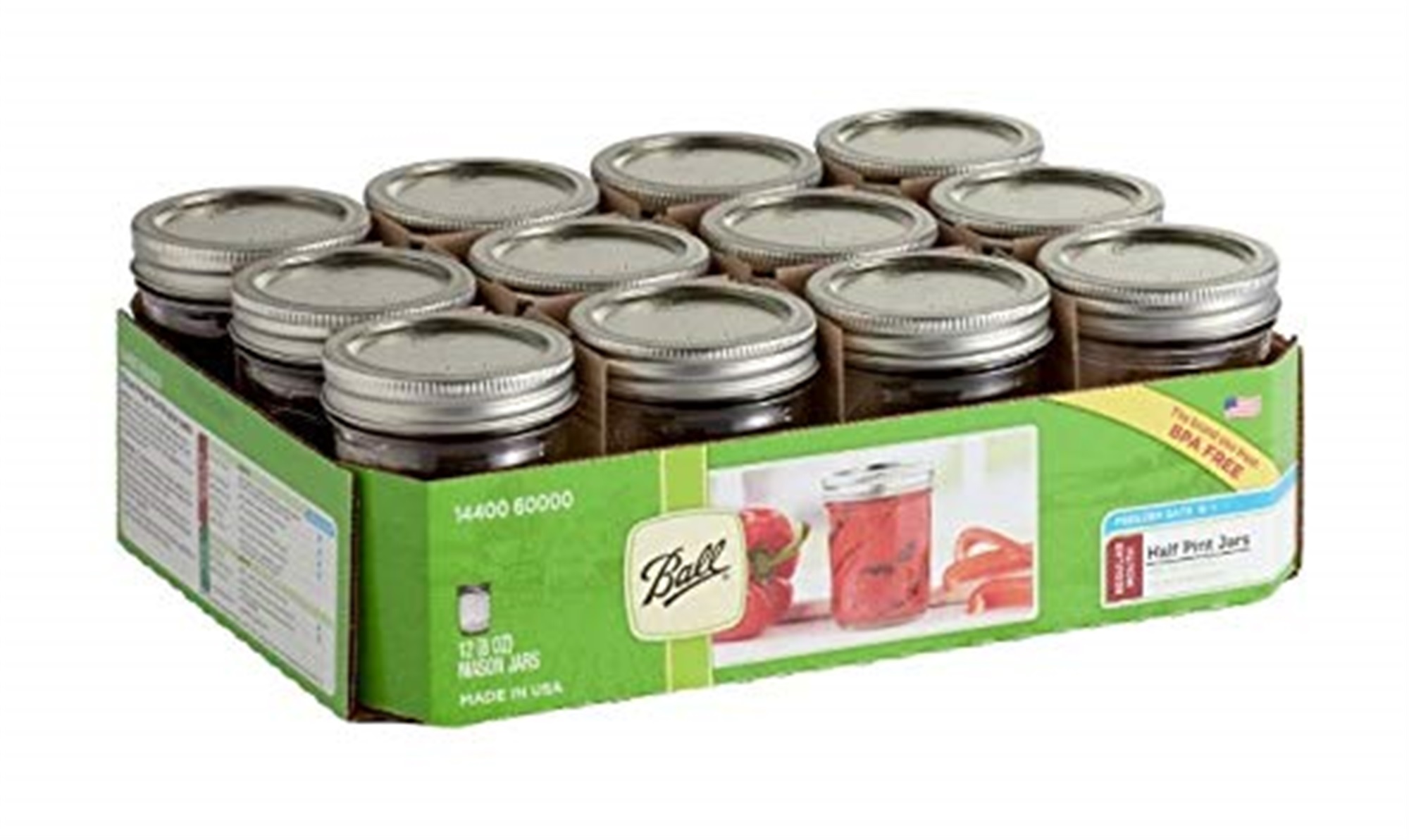 Half Pint Canning Jars in Bulk and Wholesale