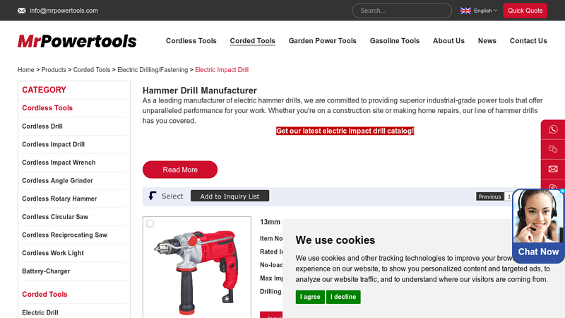 Hammer Drill Manufacturer