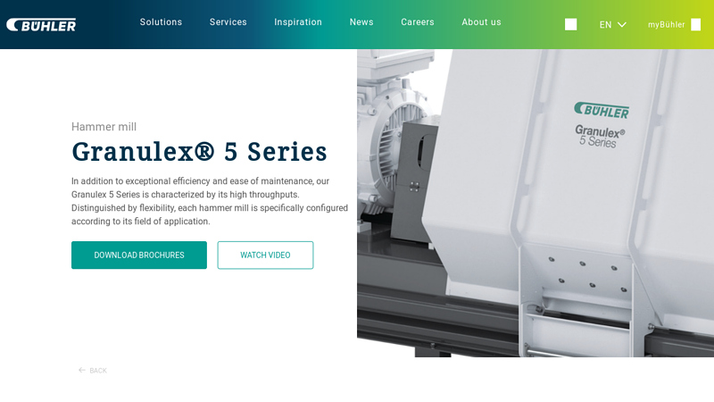 Hammer mill Granulex® 5 Series