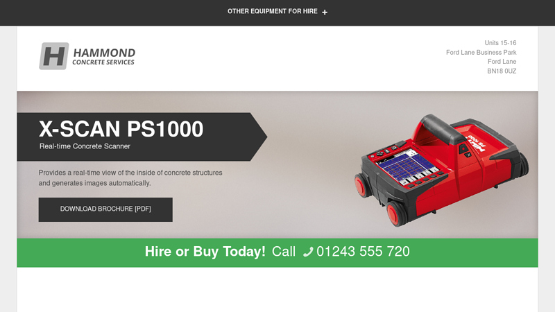 Hammond Concrete Hilti X