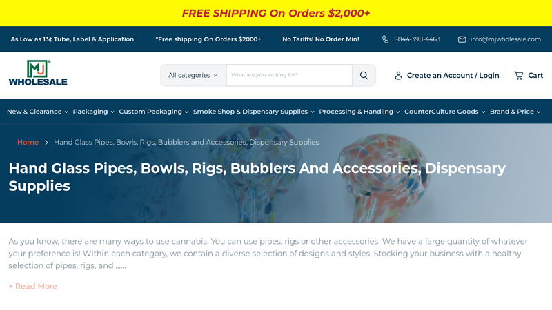 Hand Glass Pipes, Bowls, Rigs, Bubblers and Accessories ...