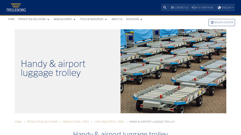 Handy & airport luggage trolley