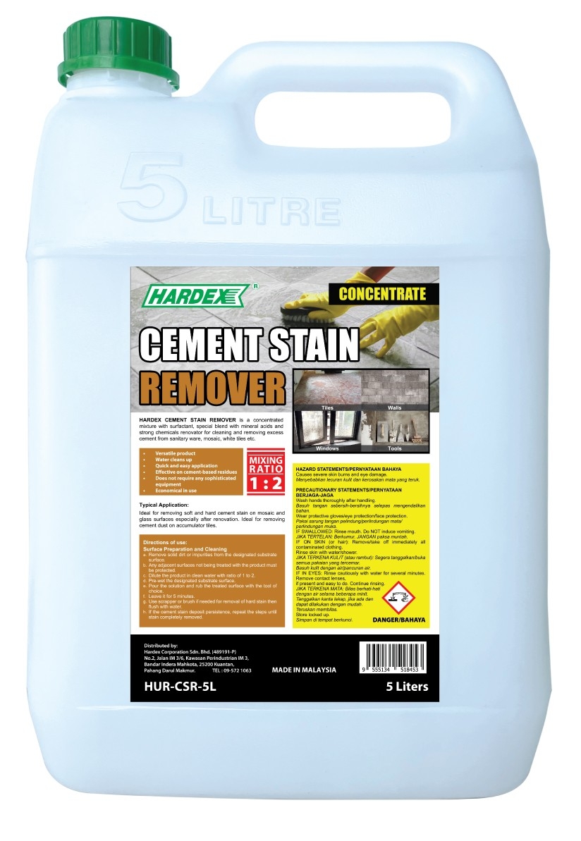 HARDEX CEMENT STAIN REMOVER (CONCENTRATE)