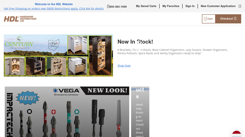 Hardware Distributors