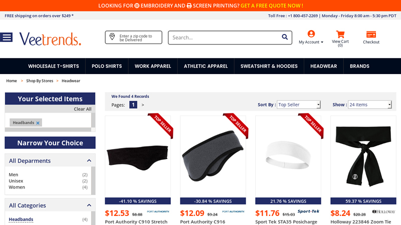 Headbands in Bulk at Wholesale Prices