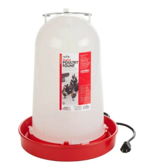Heated Poultry Waterer