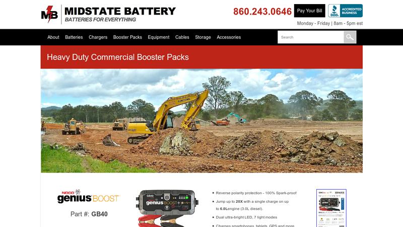 Heavy Duty Commercial Booster Packs