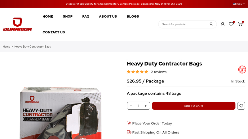 Heavy Duty Contractor Bags