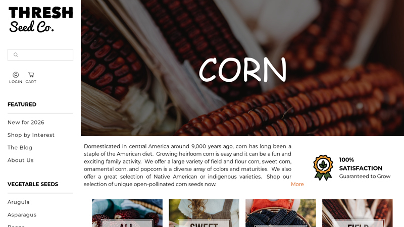 Heirloom corn