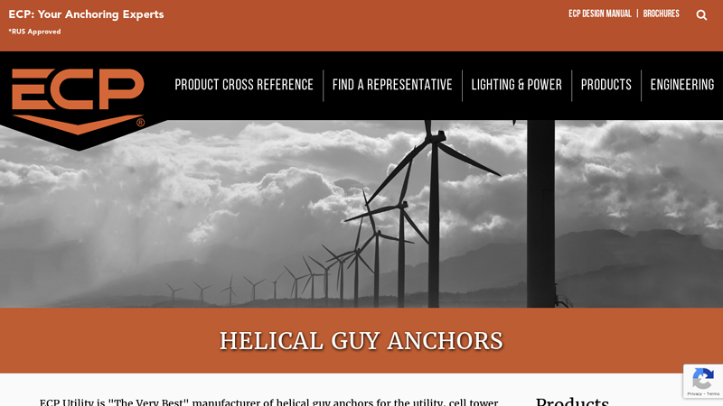 Helical Guy Anchors