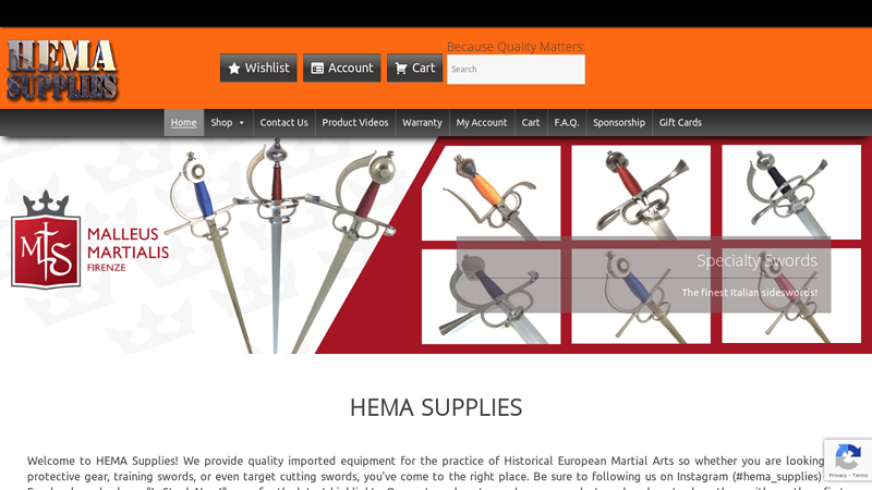 HEMA Supplies