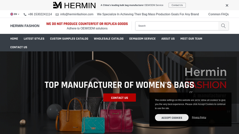 HerminFashion-HandBag Manufacturer
